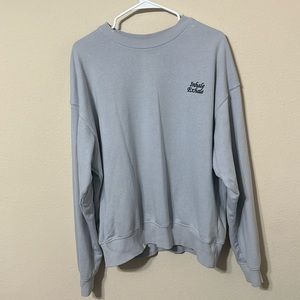 Inhale Exhale H&M light grey sweatshirt